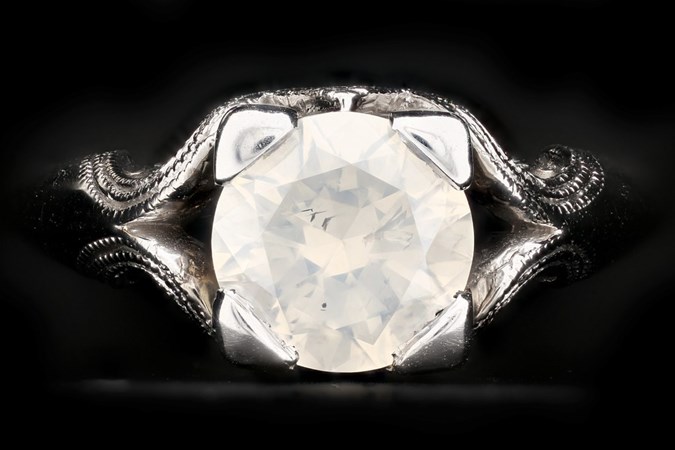 Enduring Vintage White Diamonds