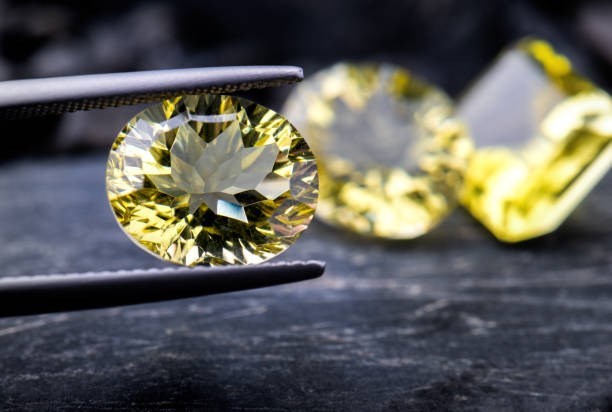 The Elegance of a Yellow Diamond