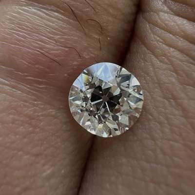 1.48ct GIA Certified natural L Color VS1 Clarity Old European Cut Diamond 