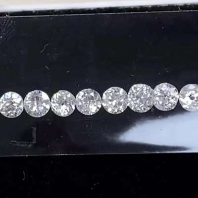  1.63 cts Natural GENUINE ANTIQUE Old European cut diamonds 