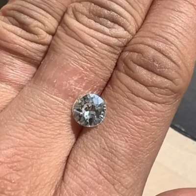 1.80ct GIA Certified Natural K Color SI1 Clarity Old European Brilliant Cut Diamond