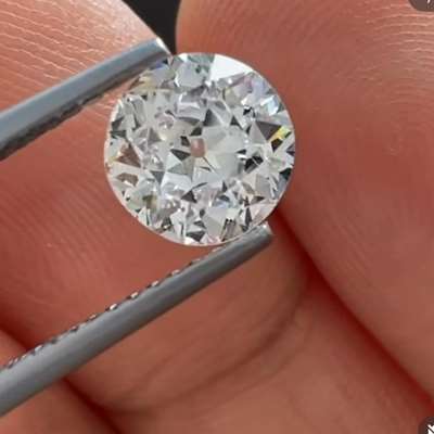 1.02ct GIA Certified Natural H Color SI1 Clarity Old European Cut Diamond 