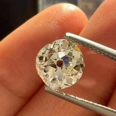 2.67ct GIA Certified Natural M Color SI1 Clarity Old Miner Brilliant Cut Diamond 