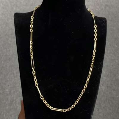 Gold chain 18inch in 18k gold