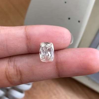 1.70ct gia certified n vvs2 old antique cut cushion diamond