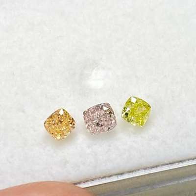 GIA Certified Natural Fancy Color Diamonds