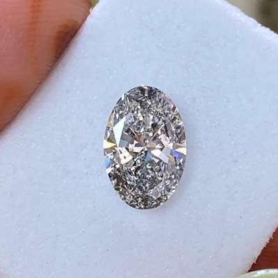 1.02cts Natural Salt & pepper Oval shape diamond