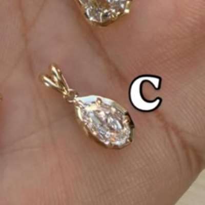 1.01ct GIA Certified Natural E Color, VVS2 Clarity Diamond Step Cut Pear CHARM