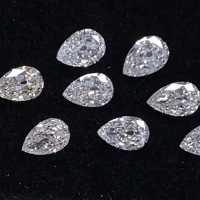 Star Shape Cut F/G/H VVS-VS 5+5 pcs Pair Natural Diamonds Pie-Cut