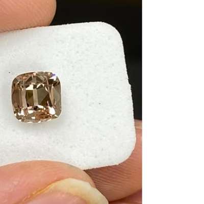 1.73ct Natural Champagne Brown SI1 Clarity Old Miner Brilliant Cut Diamond 
