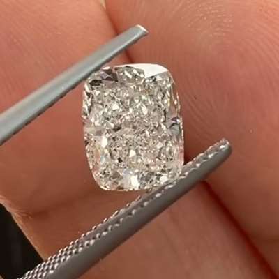 1.60ct GIA Certified Natural H Color VS1 Clarity Long Cushion Cut Diamond