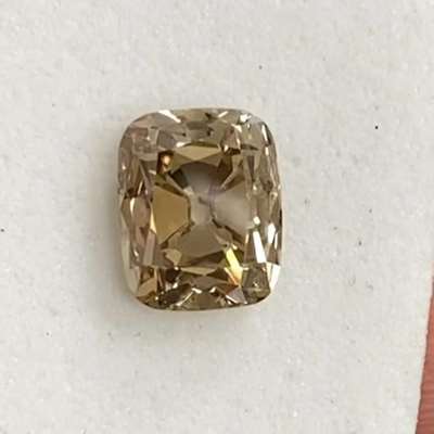 2.03ct Natural Champagne Brown colour VS1 Clarity Old miner brilliant diamond