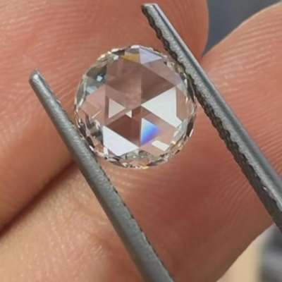 1.01ct GIA Natural J colour VS1 clarity Round rosecut diamond