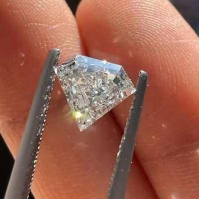 1.01ct GIA Certified Natural J Color VVS2 Clarity Diamond Shape Brilliant Cut Diamond