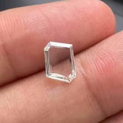 1.01ct GIA Certified Natural I Color VS1 Clarity Hexagon Shape Portrait Cut Diamond