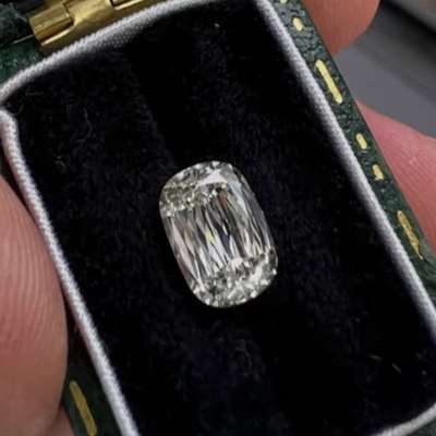 1.19ct GIA Certified Natural K Color SI2 Clarity Scissor Cut Diamond