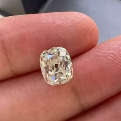 3.03ct GIA Certified Natural N colour VS2 clarity Old Miner Brilliant Diamond