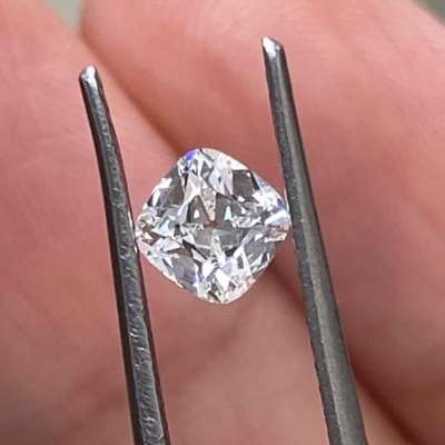  0.52cts GIA certified Natural H Color VVS1 Clarity Old Cut Cushion Shape Diamond! 0.52cts GIA certified Natural H Color VVS1 Clarity Old Cut Cushion Shape Diamond!