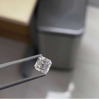 1.01ct GIA Certified K Color VS1 Clarity Asscher Cut Diamond