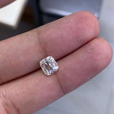 1.50ct GIA Certified M Color SI1 Clarity Old Miner Cushion Cut Diamonds